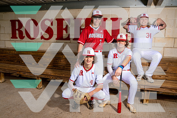ROSEHILL_BSBL_Colton Walker, Leo Berian, Ricky Berian, Trey Walker-(BCC)