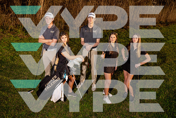 FOSTER_GOLF_TEAM_Alana Bender, Brooke Helmcamp, Ella Donovan, KAde Barnes, Richard Hartley-(BCC)-2