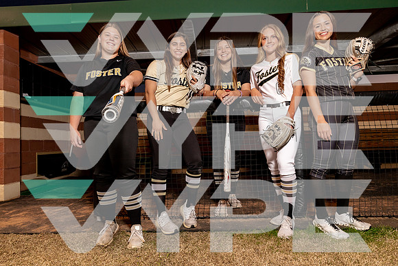 FOSTER_SFBL_TEAM_Alina Satcher, Ella McDowell, Katelyn Barrett, Madison King, Mickayla Tosch-(WRIGHT)