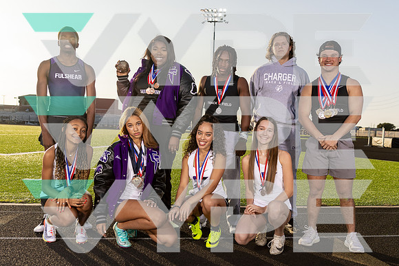 FULSHEAR_TNF_TEAM_Amanda Rhode, Anisa Odom, Belicia Delk, Ben McGown, Blain Evatt, Davion Godley, Jarynn Barganier, Tylie Michal-(DELEON)