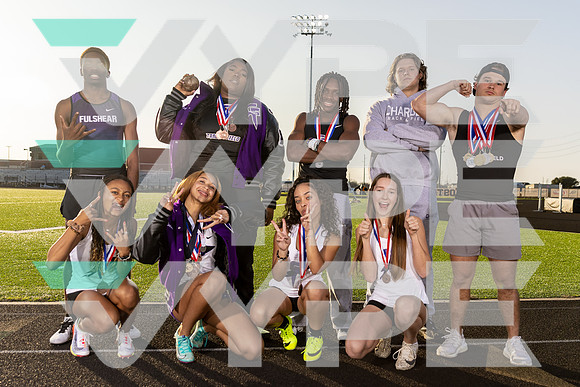 FULSHEAR_TNF_TEAM_Amanda Rhode, Anisa Odom, Ben McGown, Blain Evatt, Davion Godley, Jarynn Barganier, Tylie Michal-(DELEON)