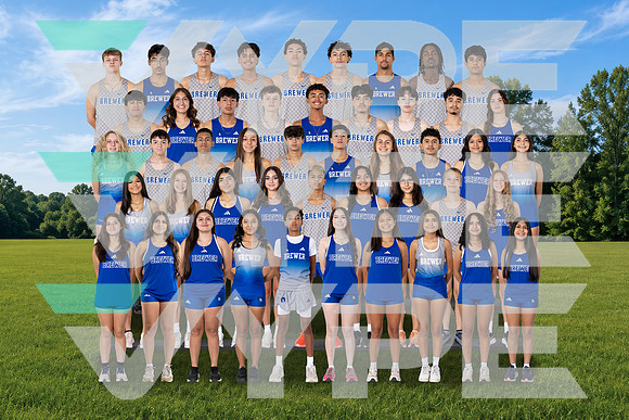 Brewer HS Cross Country Full Team 2026