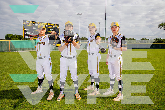 SPRING_WOODS_BSBL_Christian Munoz, Harrison Harlow, Phoenix Reed, Roniel Barrientos-(BROWN)