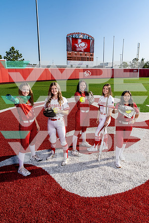CROSBY_SFBL_TEAM_Ally Mooneyham, Jordee Wilkins, Katlyn Clark, Madison Garcia, Morgan Llyod-(BCC)
