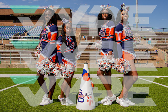 BUSH_CHEER_Jorden Duplechain, Miracle Orieukwu, Peyton Sanders, Taylah Holmes-(COOK)-2