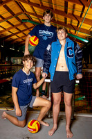 CLEMENTS_WATER_POLO_TEAM_Curtis Counts, Gregory Chance, Michael Johnson-(COOK)