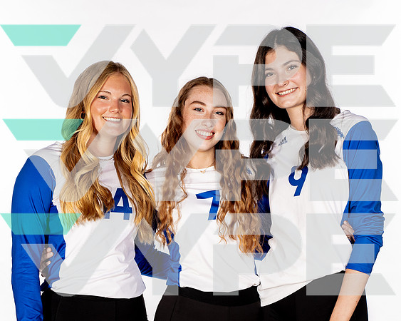 HOUSTON_CHRISTIAN_VB_Emma Guild, Emma Samuelson, Karli Kapche-(WRIGHT)