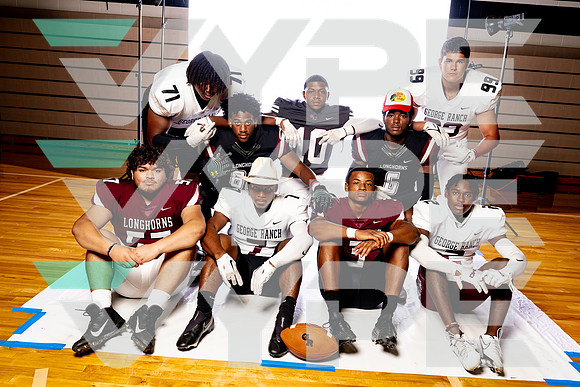 GEORGE_RANCH_FB_Chase Adams, Cody Ford, Deion Drinkard, Erik Dominguez, Jaden Shelton, Julius Carter, Kennard McGuire, Trevion Aikens-(BCC)-2