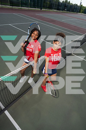 TAYLOR_TENNIS_Alayshia Tatum, Jakayla Cooper-(BCC)-2