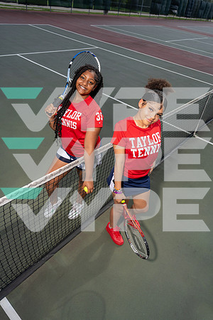 TAYLOR_TENNIS_Alayshia Tatum, Jakayla Cooper-(BCC)