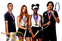 RANDLE_TENNIS_Abigail FAlls, Alexis Cruz, Feyintola Fakorede, Ryan Chow-(BCC)