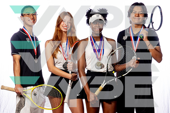 RANDLE_TENNIS_Abigail FAlls, Alexis Cruz, Feyintola Fakorede, Ryan Chow-(BCC)-2
