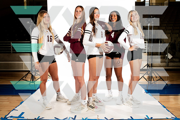 CINCO_RANCh_VB_Emily Killam, Gabriella Martinez, Kassidy O'Brien, Makenna Loo, Shea Rainosek-(WRIGHT)