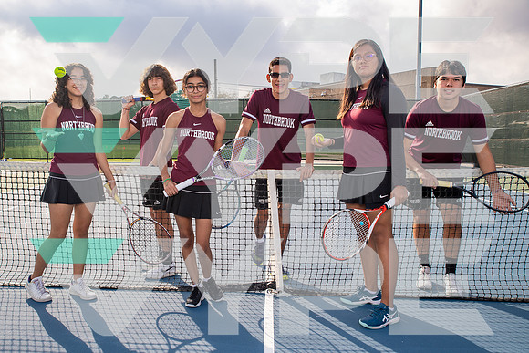 NORTHBROOK_TENNIS_Brenda Bulnes, Carlos Avila, Dalia Nambo, Daniel Martinez, Maximus Lozada, Nicole Illescas-(WRIGHT)-2