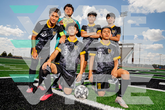 HASTINGS_SOC_3 Luis Fuentes, 4 Jared Loredo, 8 Michael Nunez, 10 Juan Vergara, 11 Juan Morales, 25 Miguel Razo-(BCC)-5