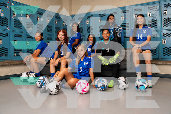 ALDINE_GSOC_TEAM_7 Stephanie Rojas, 10 Kenya Lopez, 11 Aurora Cerda, 13 Gewlaymi Gonzalez, 14 Sarahi Chavez, 16 Fernanda Alvarado, 21 Jeylin Espinal, 27 Nelsy Juarez-(WRIGHT)