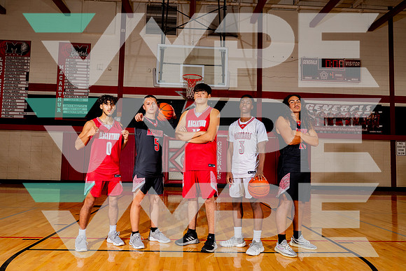 MAC_BB_TEAM_0 Xavier Palomarez, 3 Trenton Thompson, 5 Cirilo Cancino, 15 Adrian Rios, 20 Halakilangi Muagututia-(BCC)