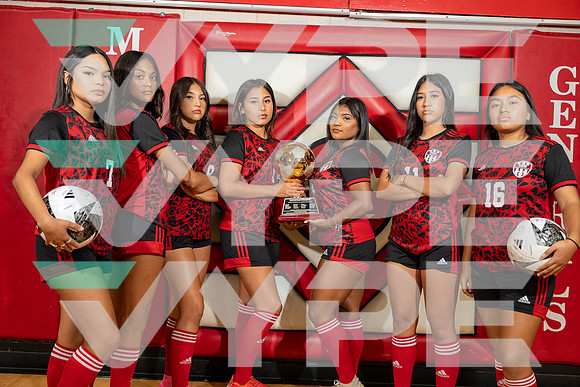 MAC_GSOC_TEAM_6 Estrella Arriazola, 7 Emily Arriazola, 8 Madisson Duran, 11 Marina Cortez, 14 Lupita Hernandez, 16 Alynah Prado, 19 Joselin Gonzalez-(BCC)