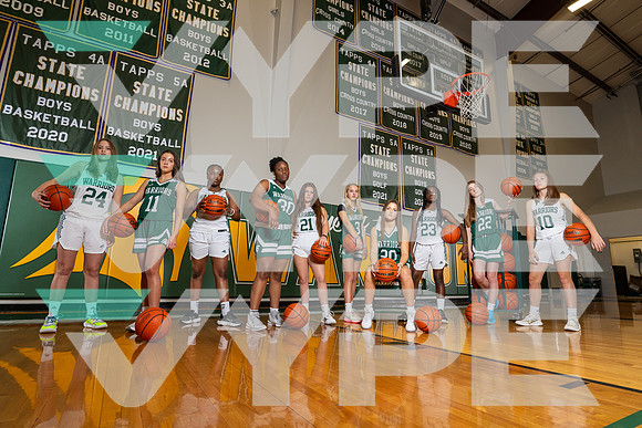 TWCA_GBB_3 Bella Orr, 5 Rhema Chiazor, 10 Ashlyn Culp, 11 Blakely Olson, 20 Jillian Craft, 21 Virginia Finley, 22 Presley Payne, 23 Grace FAdanunsi, 24 Elaina Trevathan, 30 Michelle Oji-(BCC)-3