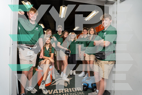 TWCA_SPORTS_MED_Alex McIntyre, Caden Chapman, Jake Bunch, Laylee Morris, Mackenzie Allphin, Reagan Sberna, Samantha Brawn, Virginia Finley, Will Sullivan-(BCC)