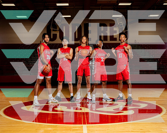 CROSBY_BB_2 Dylan Banks, 3 Dmitri Patton, 11 Evan Egasn, 13 Nathan Hill, 15 Isaac Quintania-(BCC)-1