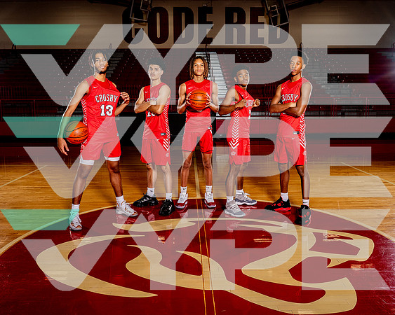 CROSBY_BB_2 Dylan Banks, 3 Dmitri Patton, 11 Evan Egasn, 13 Nathan Hill, 15 Isaac Quintania-(BCC)-3
