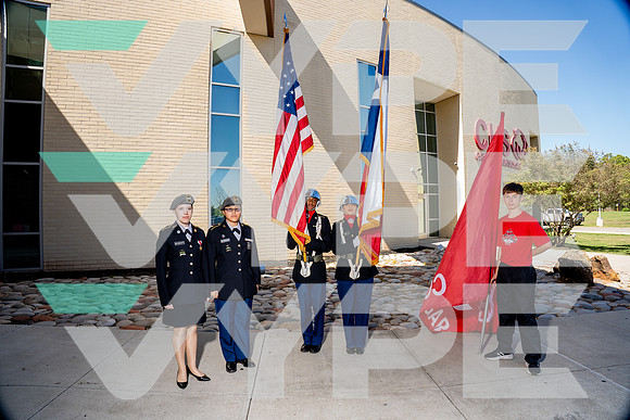 CROSBY_JROTC_Braeley Blasingame, Isaiah Bell, Josephine McAnespy-(BCC)