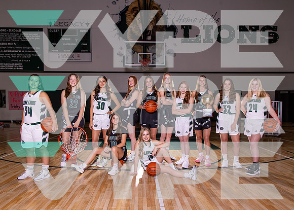 LEGACY_PREP_GBB_10 Ava Brieger, 14 Julianne CArr, 15 Haylie Carr, 20 Ginger Freeman, 22 Kendall Sampson, 23 Brooklyn Clark, 24 Bella Kerr, 30, 32, 33 Charlotte Freeman, 34 Cadence Moorman, 50 Molly St