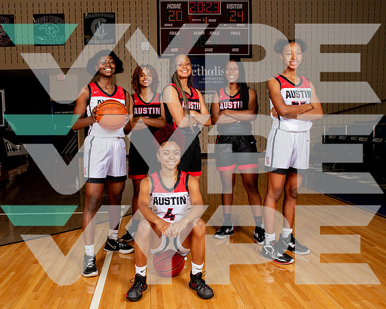 AUSTIN_GBB_1 Andrea Strudivant, 3 unnamed, 4 Aminah Dixon, 10 Crystal Schultz, 22 Pfeiffer Greene, 24 Shun'teria Anumele-(WRIGHT)
