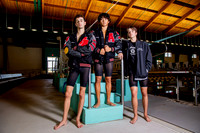 AUSTIN_SWIM_Lloyd Gomez, Nicholas Verdehem, Reid Thompson-(BROWN)