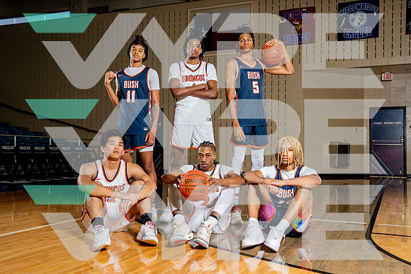 BUSH_BB_1 Legborsi Mato, 2 Mason Guidry, 5 Timothy Mayes, 11 Ryan Cooper, 15 Cole Valdeavilla, 20 Thomas Foss-(BCC)-4