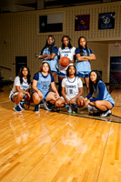 CLEMENTS_GBB_1 Chloe Pham, 3 Chelsea Ugochukwu, 11 Jade Scott, 12 Darcy Mills, 25 Adriana Jaime Lara, 32 Karen Saji, 34 Olufunmike Aldridge-(BCC)
