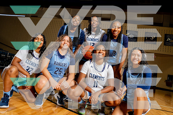 CLEMENTS_GBB_1 Chloe Pham, 3 Chelsea Ugochukwu, 11 Jade Scott, 12 Darcy Mills, 25 Adriana Jaime Lara, 32 Karen Saji, 34 Olufunmike Aldridge-(BCC)-3