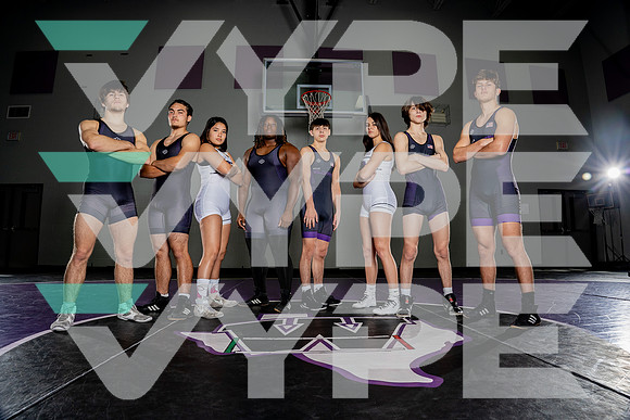 WILLIS_WRESTLING_TEAM_Alexis Best, Alijah Wood, Ethan Elliot, Jace Yarborough, Javon Kindle, Luca Rios, Marina Wilson, Tristan Rios-(BCC)