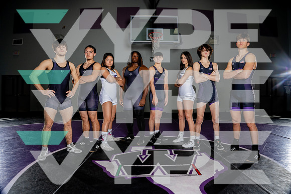 WILLIS_WRESTLING_TEAM_Alexis Best, Alijah Wood, Ethan Elliot, Jace Yarborough, Javon Kindle, Marina Wilson, Tristan Rios-(BCC)