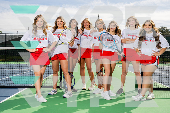BRIDGE_CITY_TENNIS_TEAM_Angela Vargas, Ashley Hale, Emma Buysse, Erin Thibodeaux-(BCC)