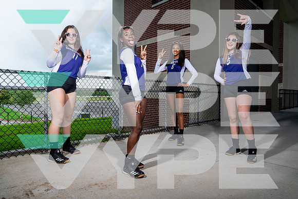 DAYTON_VB_Abigail Thacker, Christy Vaughn, Loryn Mallet, Shakyra Keener_87-(BCC)