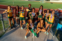 KLEIN FOREST_TNF_Avia Jones, C'Nai Childress, Charnay Derrick, Cornelia Watts, Kyalih Davis, LaTavia Smith, Madison Davis, Nia Hampton, Teia Morris, Tenia Morris-(BCC)