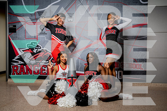 TERRY_CHEER_TEAM_Alexis Henderson, Emilie Mascorro, Harmony Jones, Michael Garcia-(BCC)
