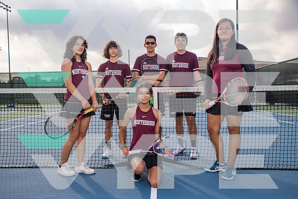NORTHBROOK_TENNIS_Brenda Bulnes, Carlos Avila, Dalia Nambo, Daniel Martinez, Maximus Lozada, Nicole Illescas-(WRIGHT)-3