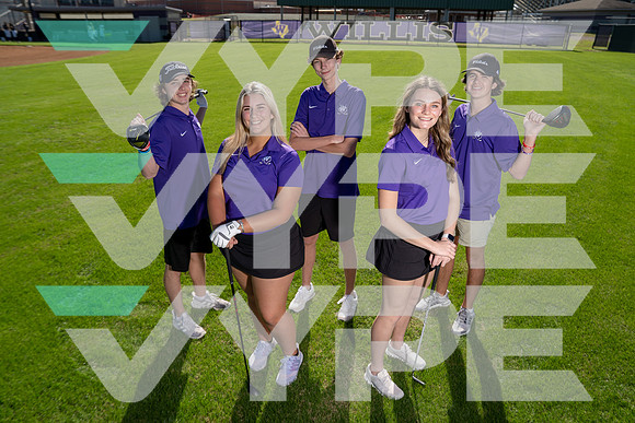 WILLIS_GOLF_TEAM_Abigail Johnson, Colin Utecht, Haley Truett, Weston Holcombe-(BCC)-2
