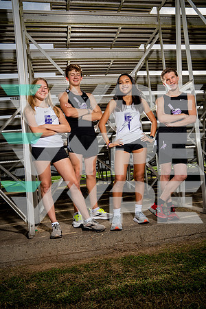 FULSHEAR_XC_TEAM_Ami Quiroz, Jude Murphy, Michell McBride, Zoe Nowak-(BCC)-3