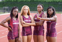 Summer Creek Girls Relay - From L to R - Roxane Adama, Tianna Randle, Dynasty McClennon and Beyonce Dotson