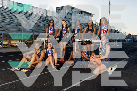 BUSH_TNF_TEAM_Amariya Hardeman, Ariana Infante, Brooklyn Moore, Elise Rogers, Hailee Davis, Heny Lizalda, Michelle Bakare, Ronke Agunbiade, Sera Cole, Zahriah Lark-(BROWN)