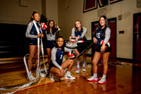 LAMAR_VB_TEAM_Brooke Morris, Kymbrali Palacios, Leah Scroggins, Ta'liya De Los Santos, Taylor Joyner-(HARTOJO)-2